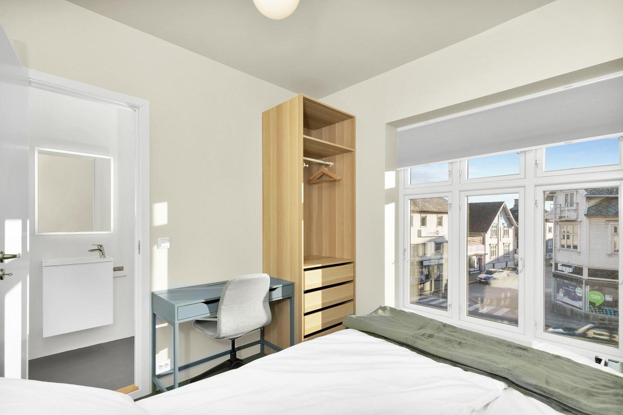 Central Guest House - Bedroom With En Suite Bathroom Stavanger Exterior foto