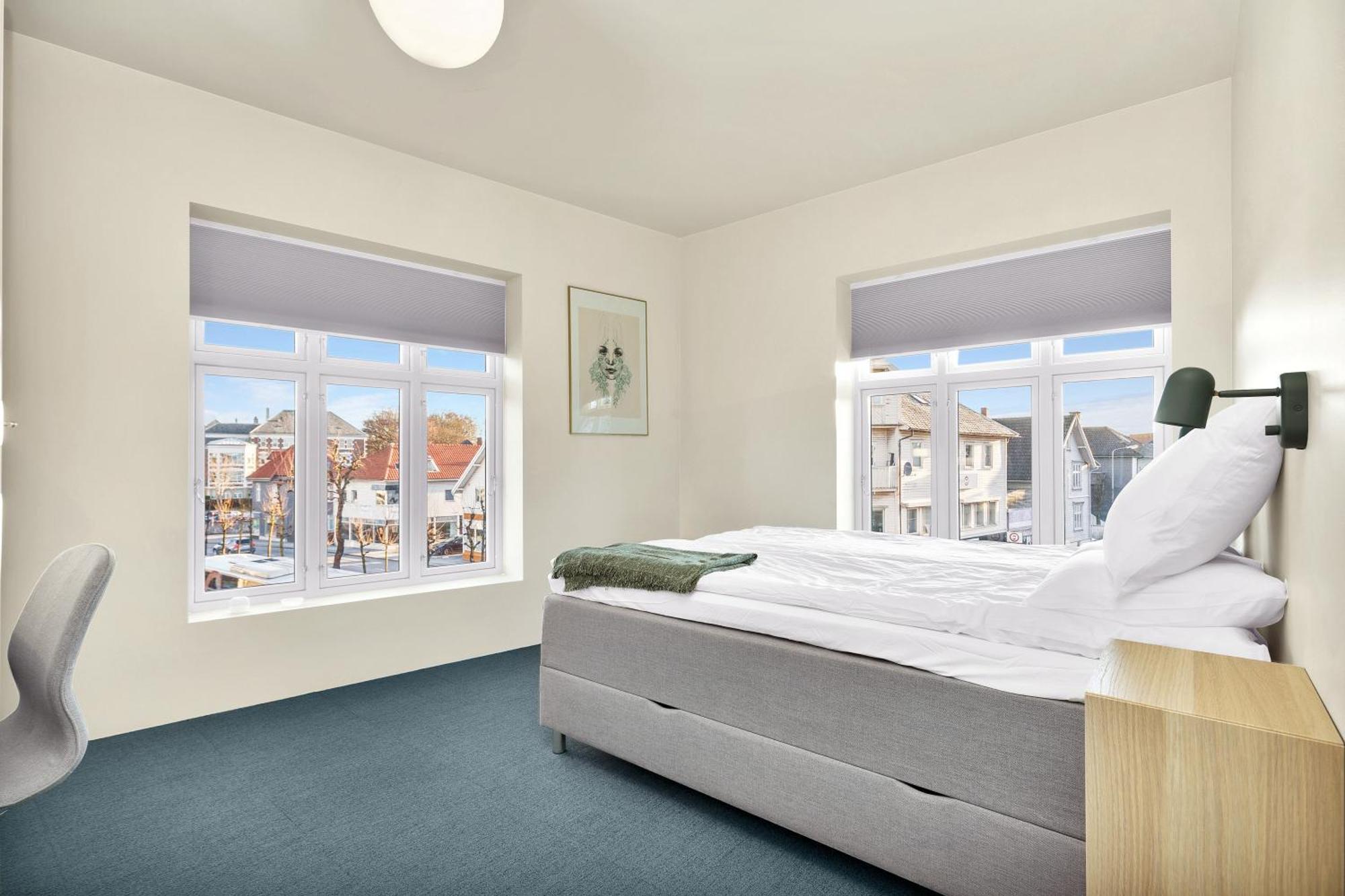 Central Guest House - Bedroom With En Suite Bathroom Stavanger Exterior foto